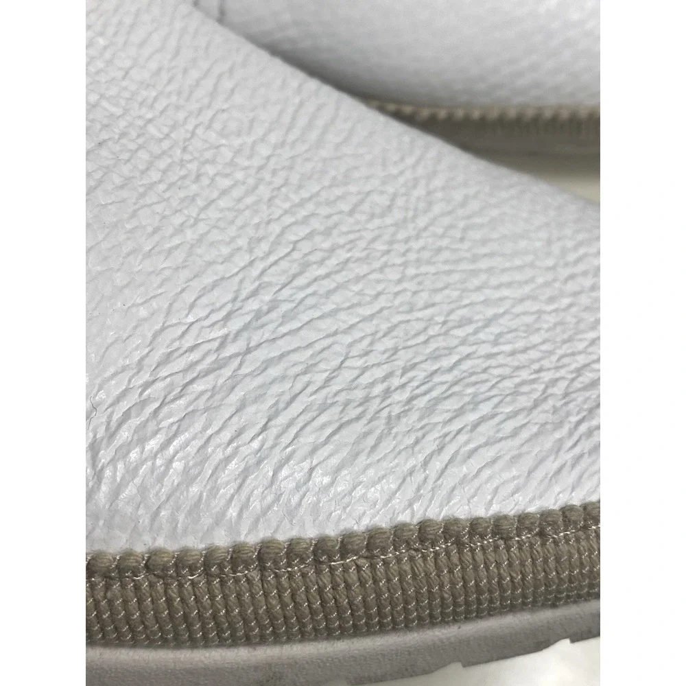 Verbenas Slip On Nuria Loafers White Leather Casual Shoe Spain EU 40 / US 9 - Picture 8 of 9